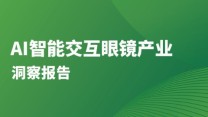 《AI智能交互眼镜产业洞察报告》