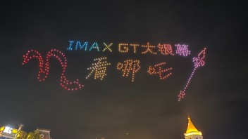 东莞无人机表演、华南<b>万达</b>影城宣传表演