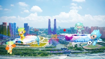超炫<b>AR秀</b>！亚运三小只上头唱跳，今年我们杭州见
