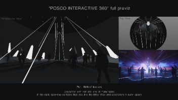 电脑预演 | “钢铁文明”360°互动体验展 POSCO INTERACTIVE 360