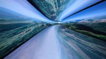 1200㎡ LED「时空隧道」重温红色记忆！<b>洲明光显</b>助力世界第八大奇迹！