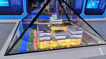 路桥建设企业3D全息展示技术：智能营造企业展厅的全息<b>设计方案</b>