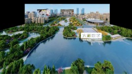 武汉火影数字案例出品|佛山科技示范中心L幕内容制作