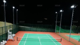 网球场LED灯光|广东北斗星提倡并鼓励引入专业照明技术