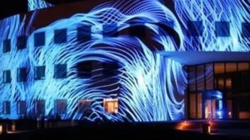 3D Mapping建筑光影投影是这样实现的|鸿蓝文化