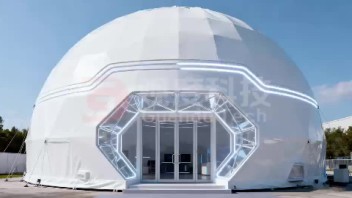 蒲公英球幕飘落景区！全息翅膀撑起裸眼3D飞行岛