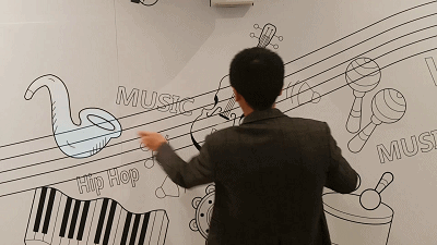 互动音乐墙，为武汉 K11 Select开幕增添浓浓艺术气息