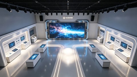 科技展厅里人工智能应用深度解读