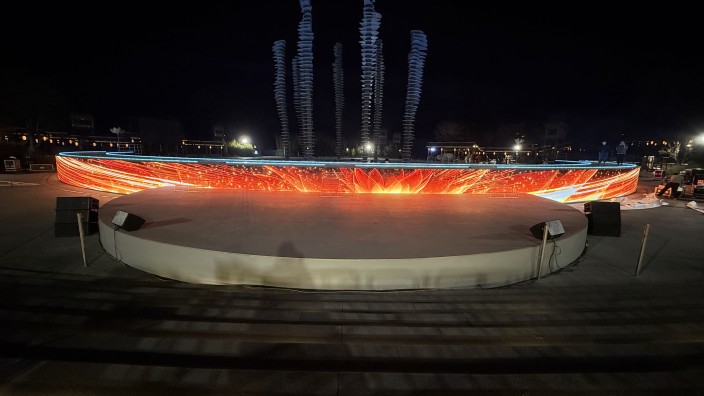 碳纤维led显示屏应用场景
