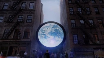 公共装置 | 来城市天际线，投影一颗地球吧