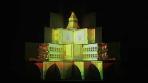 【BOXES】 3D PROJECTION mapping