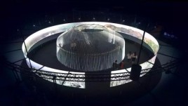 由起源眺望未来：散发微光的互动圆顶帐篷