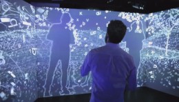 体感互动投影，2014年巴黎雷克斯俱乐部宝马特别之夜