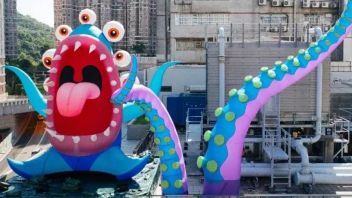 南丰纱厂「惊异海洋鬼怪的想像」<b>充气艺术雕塑</b>