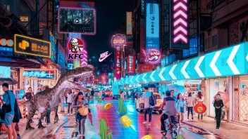 视+AR涂意：5G+AR云打造数字孪生商业空间