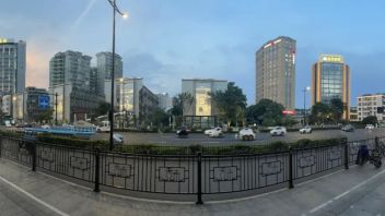 杭州环城西路夜景照明提升