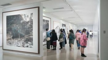 “城市·山水——全国高等艺术院校山水画创作和教学研讨会暨师生作品展”在上海中华艺术宫开幕
