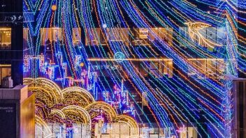 夜空彩虹 x 深圳宝能中心环球汇 | 凤起，百鸟齐鸣，开启一场自然与科技的对话