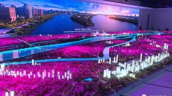 南京滨江规划<b>建设展示</b>中心，唱响新时代长江之歌