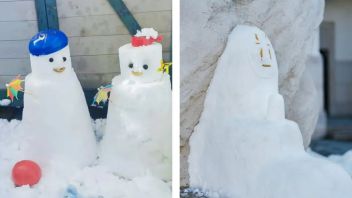在阿那亚的童话世界，误入雪人的party