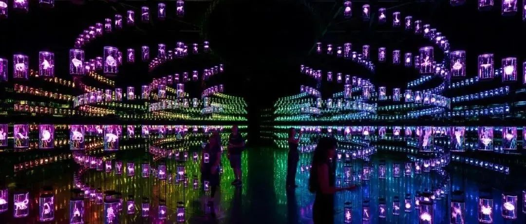 超炫3D墙体光影秀,伴随金科震撼江城!-数艺网