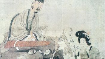 画者入画观自画:明代书画家<b>陈洪绶</b>的“画中画”