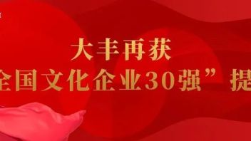 大丰再获“<b>全国文化企业30强</b>”提名
