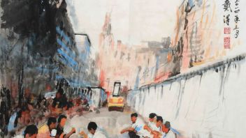 绘画 | 99岁高龄的中央美术学院教授，戴泽作品欣赏