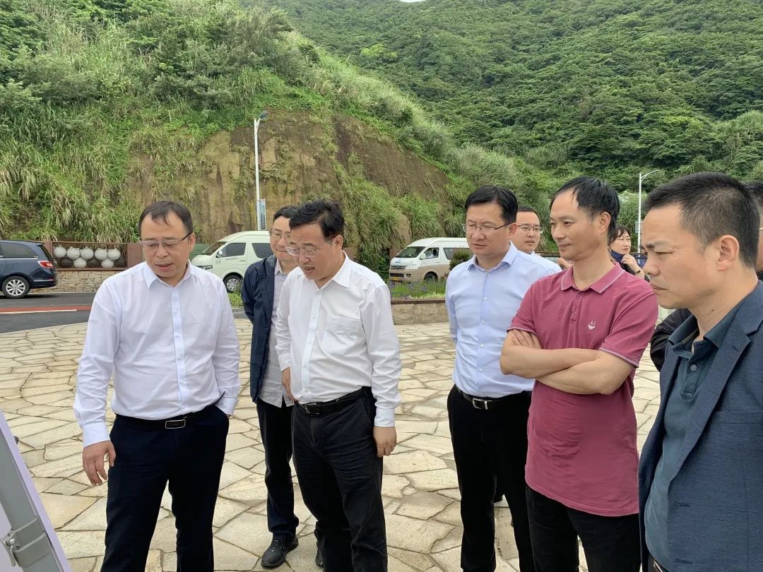 陈祝毅董事长一行赴嵊泗县调研海岛旅游产业发展工作