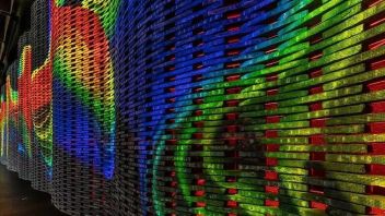乌克兰最大、最复杂的永久性3D映射<b>投影装置</b>