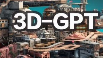 LLM一句话瞬间生成<b>3D世界</b>，未公布代码已获141星！或将引发3D建模行业革命