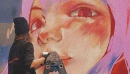 UAU Artist｜这位95后女艺术家，以水墨宣纸为媒介，创造意外之美