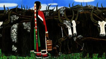 艺术还乡 | 漆墨春秋一一<b>乔十光</b>漆画艺术全国巡展在广东佛山举行