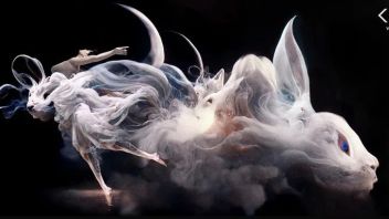 杨丽萍生肖系列舞蹈新作《玉兔与嫦娥》|创意设计