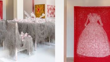 <b>草间弥生</b>及盐田千春作品联展《（Re）Trace Kusama to Shiota》