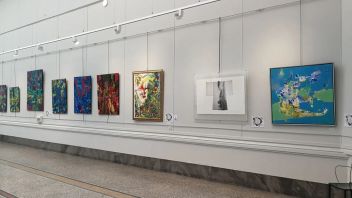 「相遇当代艺术」清华美院教授李薇丝网版画作品《夜与昼》亮相第二届国际当代艺术展