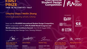 中国美术学院景观设计系问鼎IFLA国际学生竞赛最高奖