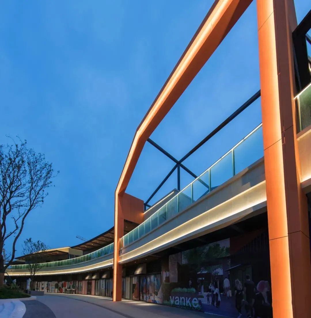 万科柏叶新城商业街照明设计