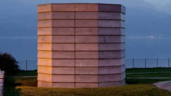 艺术作品“Hardanger Skyspace”在挪威展示了无尽的光景