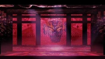 京剧《大面》的舞美设计