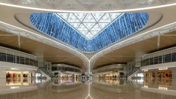 多图 | <b>深圳宝安</b>国际机场卫星厅沉浸式三维动态及照明设计