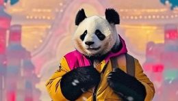 AI GC｜带一群熊猫人去看冰雪城堡