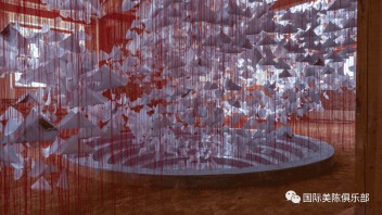 盐田千春<b>艺术装置作品</b>《告诉我你的故事》