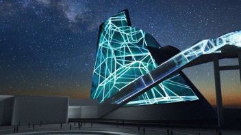 幻维数码以光雕书写澳门科学馆，打卡贝聿铭建筑作品的夜间体验
