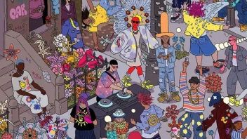 插画丨魔鬼细节，这插画一张都能看半天