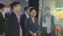 天津市南开区委书记马珊珊一行莅临光子晶体科技调研座谈