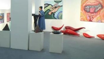 <b>展览现场</b> | 《渔》北水作品展在798国际艺术交流中心展出