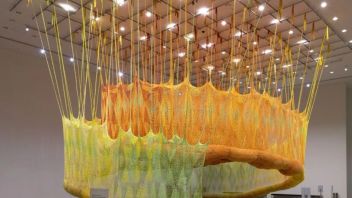Ernesto Neto奢华的<b>钩针艺术装置</b>