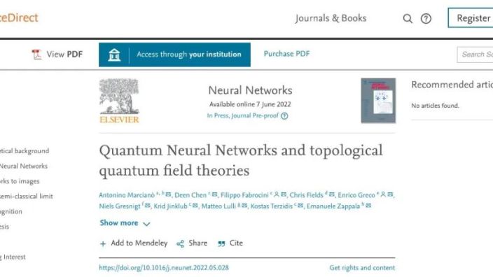 我院师生在《Neural Networks》期刊发表论文