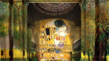 建筑景观 | 纽约最大的永久沉浸式数字艺术馆：<b>克里姆特</b>的金色传奇